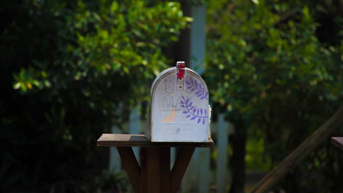 A mailbox