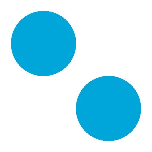 Blue circles of Twinword logo