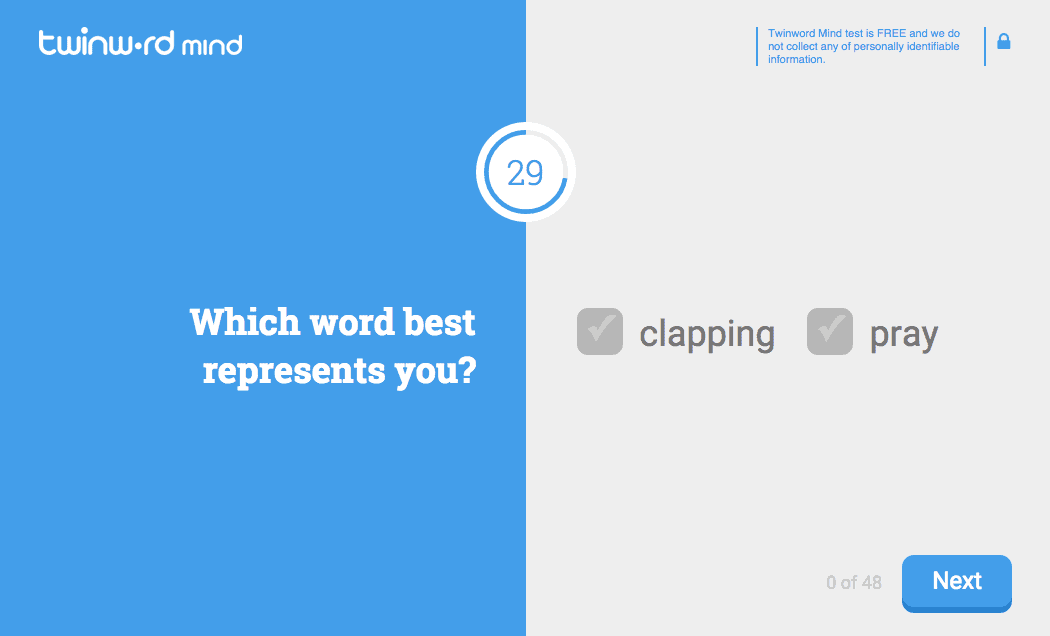 Word Choice Test - Twinword_Mind