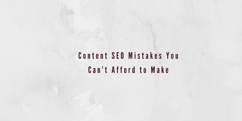 content-seo-mistakes