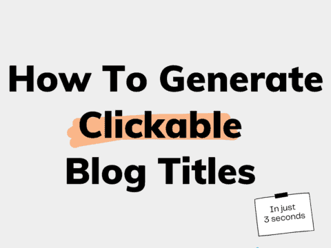 a featured image for Twinword's blog post on how to generate clickable blog titles