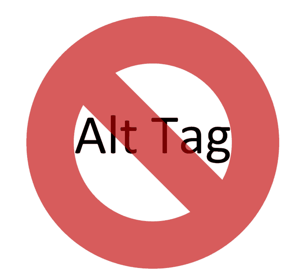 It's not an alt tag