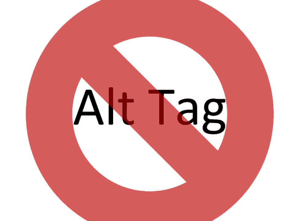 It's not an alt tag