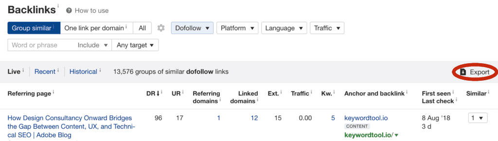 Backlink Building with Afref Tool 3