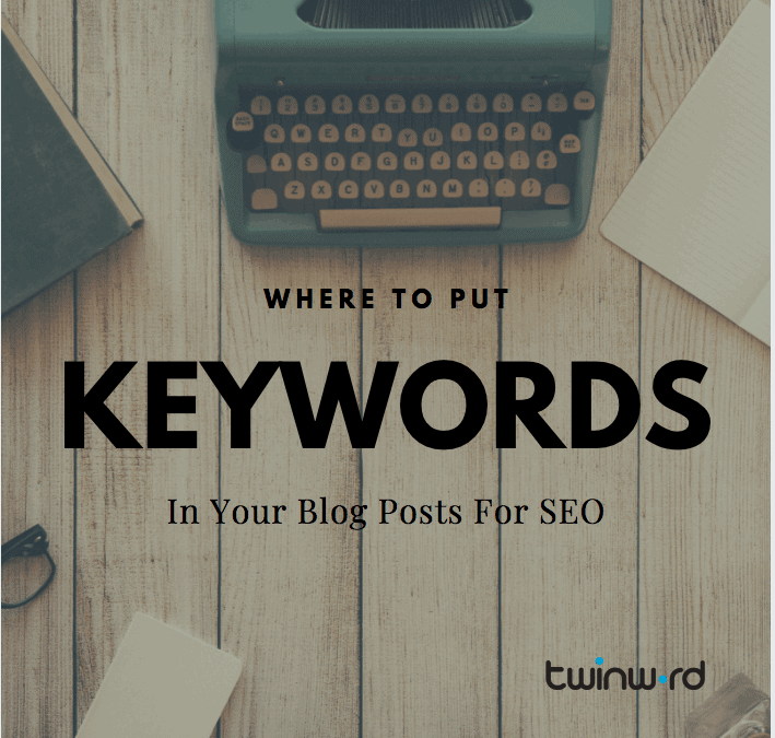 Where to put keywords in your blog for SEO featured image