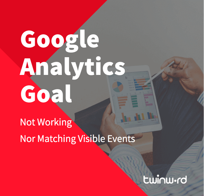 Google Analytics Goal Not Working Nor Matching Visible Events feature iamge