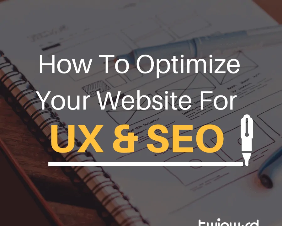 How to optimize for UX and SEO featured image.