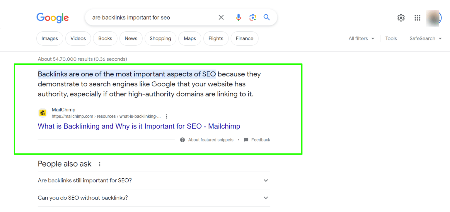 6 Types of Featured Snippets With Examples and Ranking Tips
