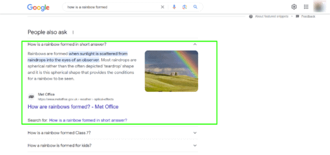 6 Types of Featured Snippets With Examples and Ranking Tips