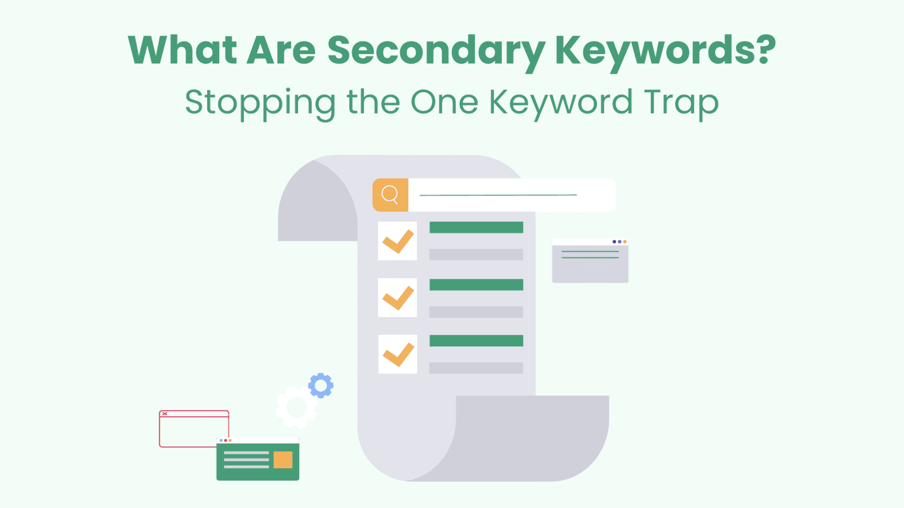 Twinword blog banner image on what are secondary keywords