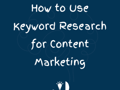 thumbnail image of blog on how to use keyword research for content marketing