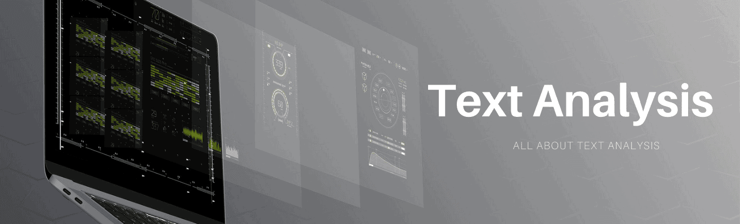 Text Analysis technology Category Banner.